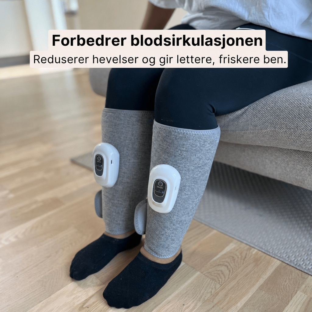 Trykkmassasje for ben og legger – Øker blodsirkulasjonen og lindrer ømhet - AVABeauty.no
